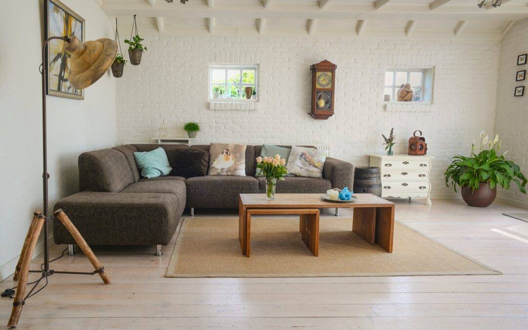 Cosy living Room with Sofa and Small table